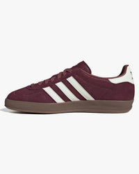 Adidas Gazelle Indoor - Maroon / Off White / Burgundy