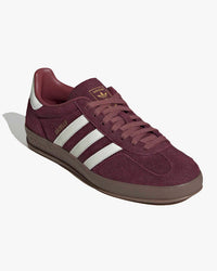 Adidas Gazelle Indoor - Maroon / Off White / Burgundy