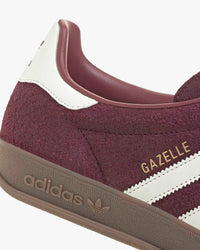 Adidas Gazelle Indoor - Maroon / Off White / Burgundy