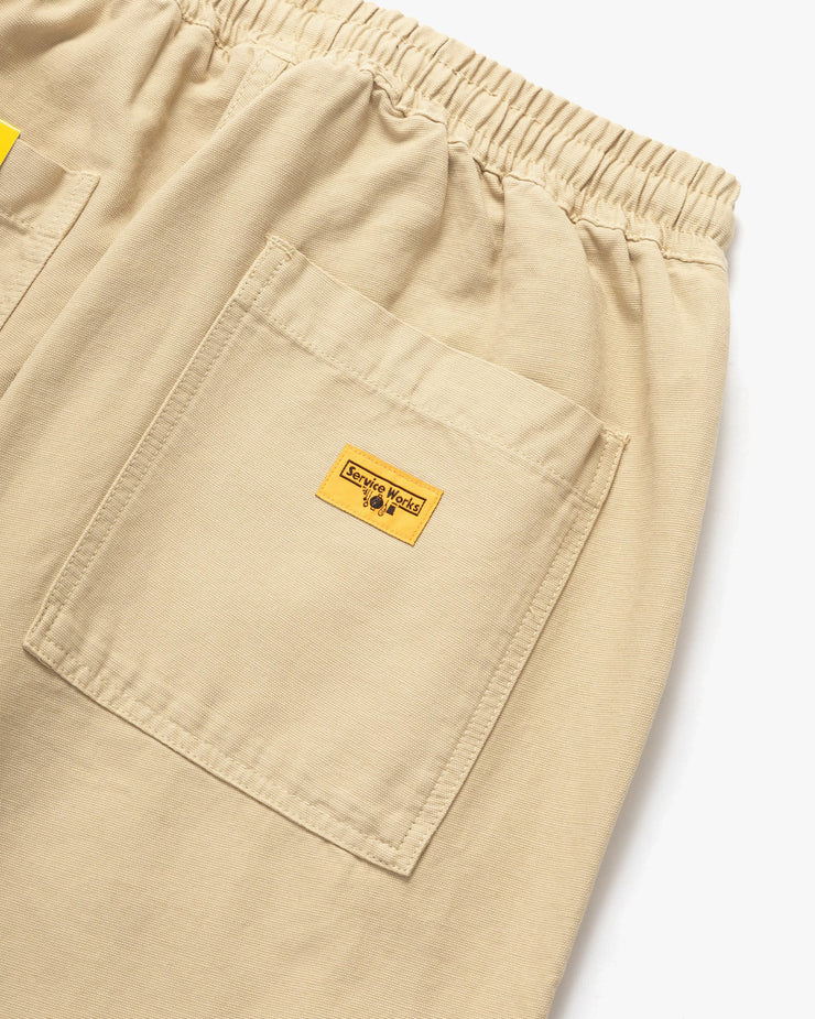 Service Works Classic Canvas Chef Pant - Pale Khaki