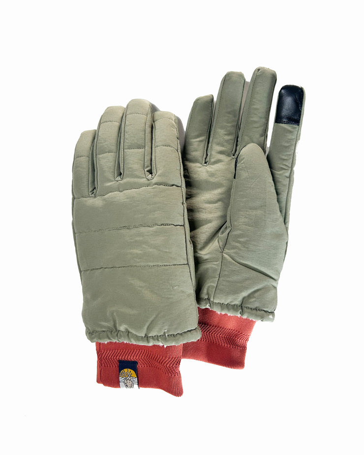 Elmer Joh Knitted Cuff Gloves - Khaki | Elmer Gloves Gloves | JEANSTORE