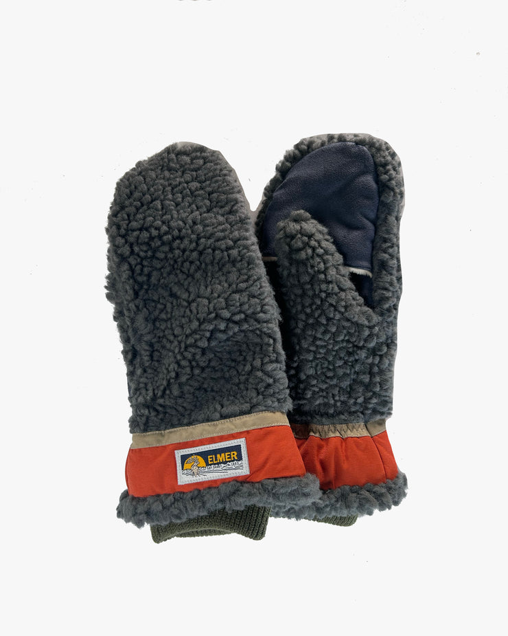 Elmer Teddy Mitten Gloves - Khaki