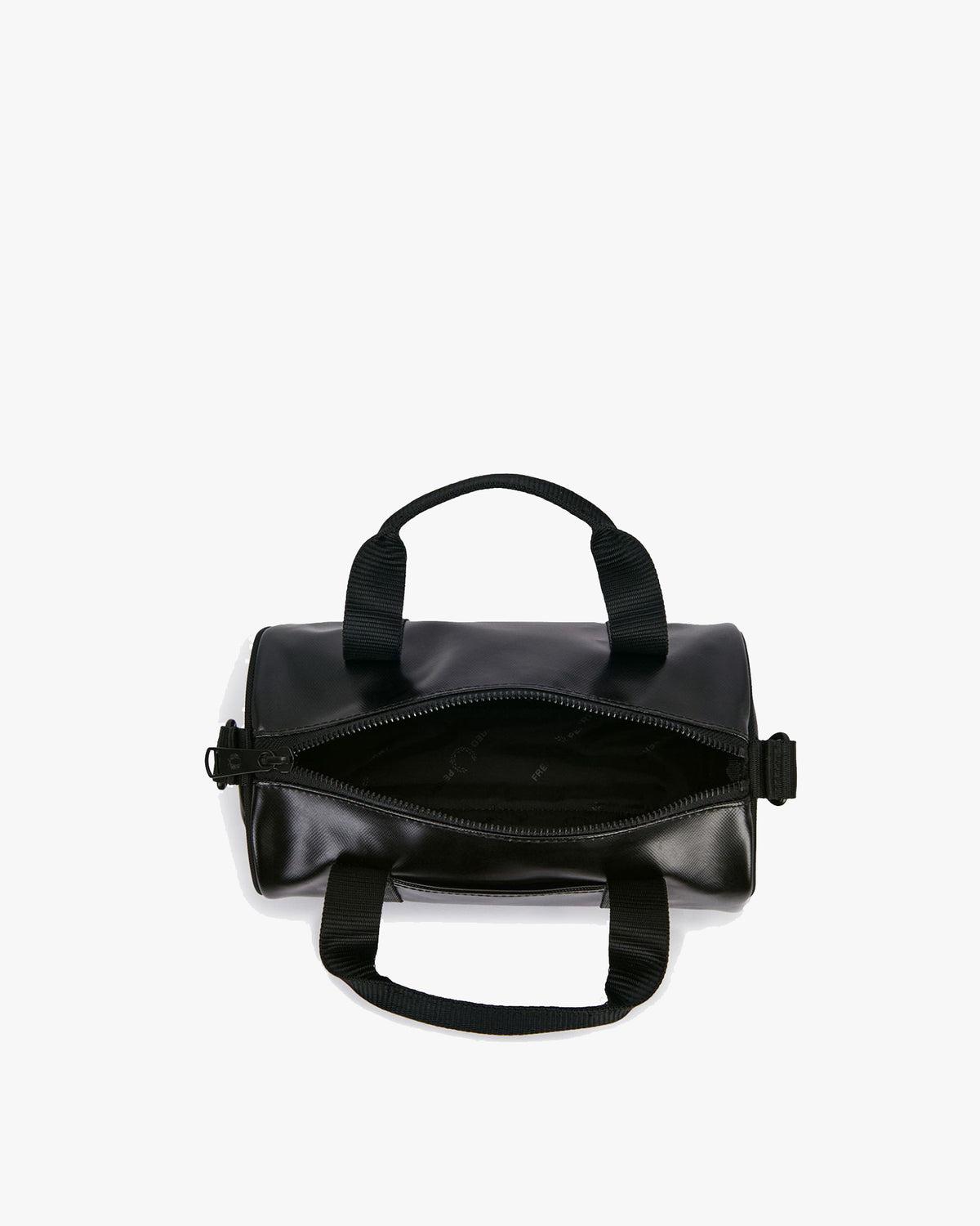 Fred Perry Tonal Classic Mini Barrel Bag - Black / Gold | Fred Perry Bags | JEANSTORE
