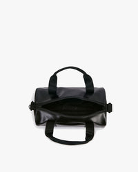 Fred Perry Tonal Classic Mini Barrel Bag - Black / Gold | Fred Perry Bags | JEANSTORE