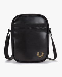Fred Perry Tonal Classic Small Side Bag - Black / Gold