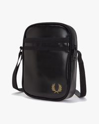 Fred Perry Tonal Classic Small Side Bag - Black / Gold