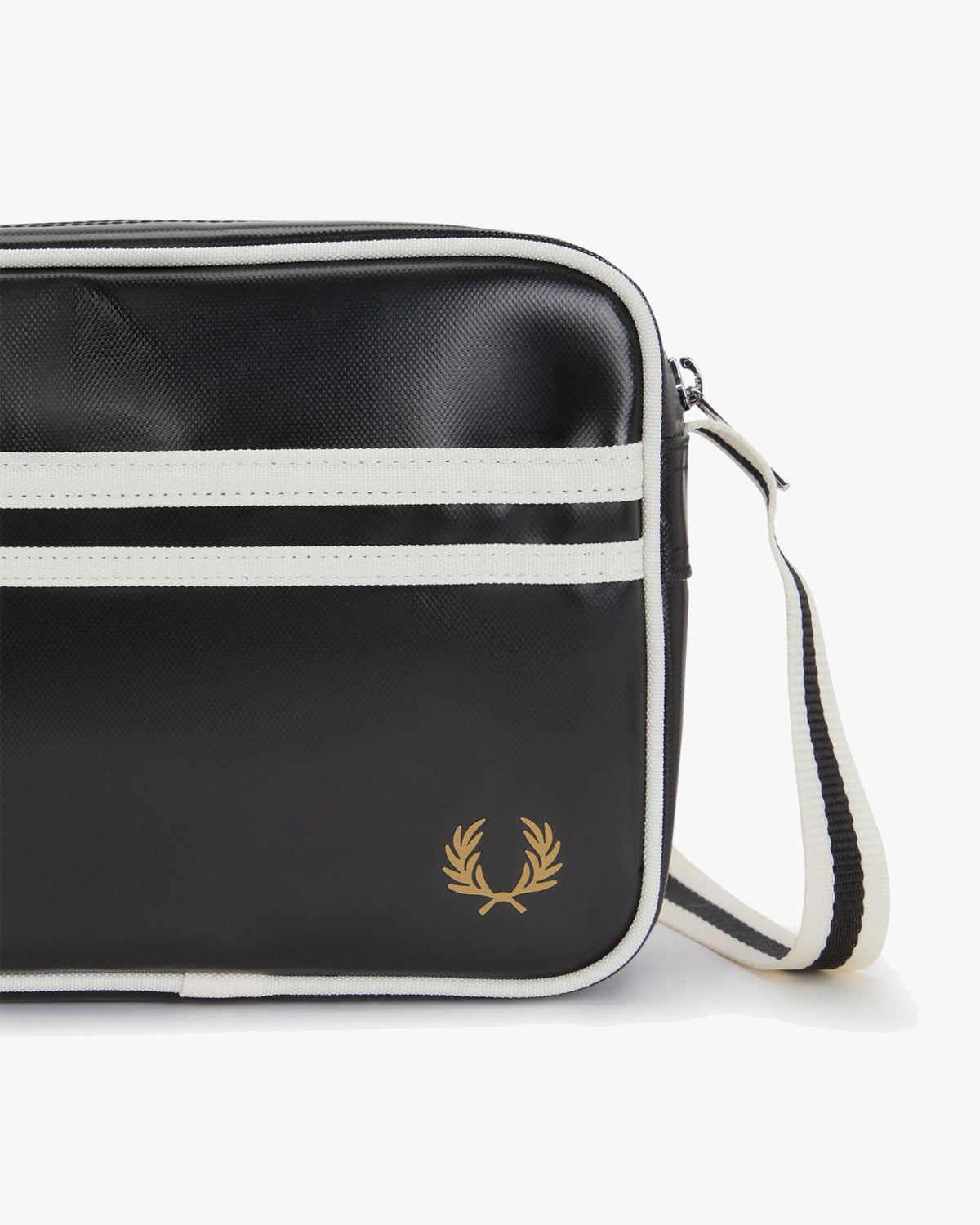 Fred Perry Classic Mini Shoulder Bag - Black / Ecru