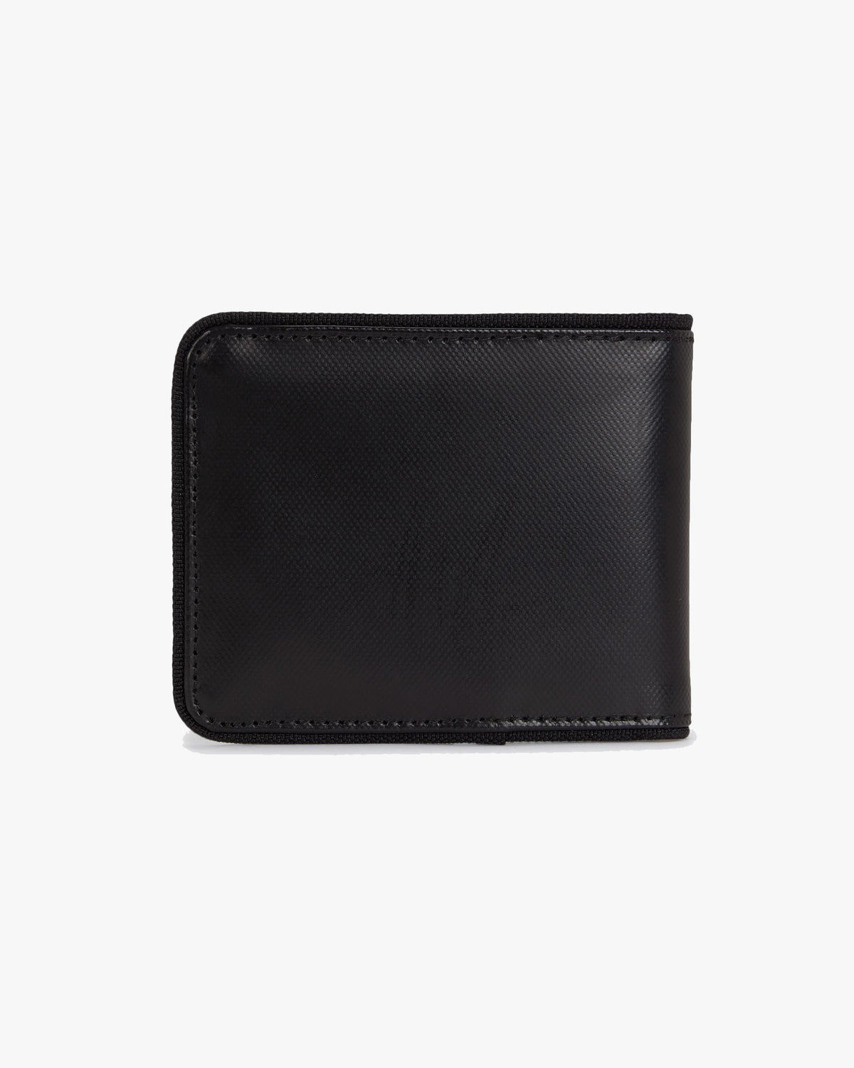 Fred Perry Tonal Coated Polyester Billfold Wallet - Black / Gold