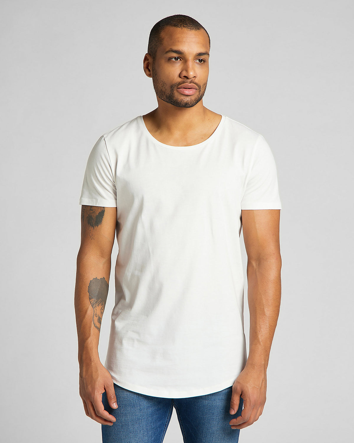 Lee Shaped Tee - Cloud Dancer | Lee T Shirts | JEANSTORE