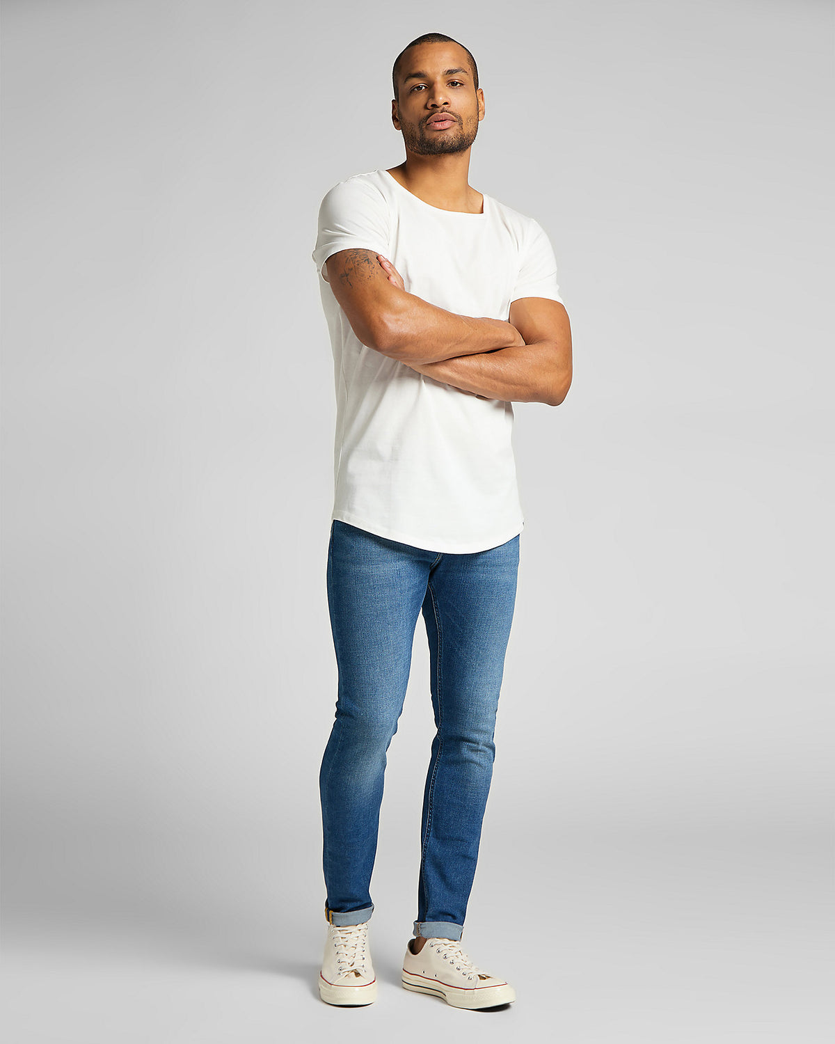 Lee Shaped Tee - Cloud Dancer | Lee T Shirts | JEANSTORE