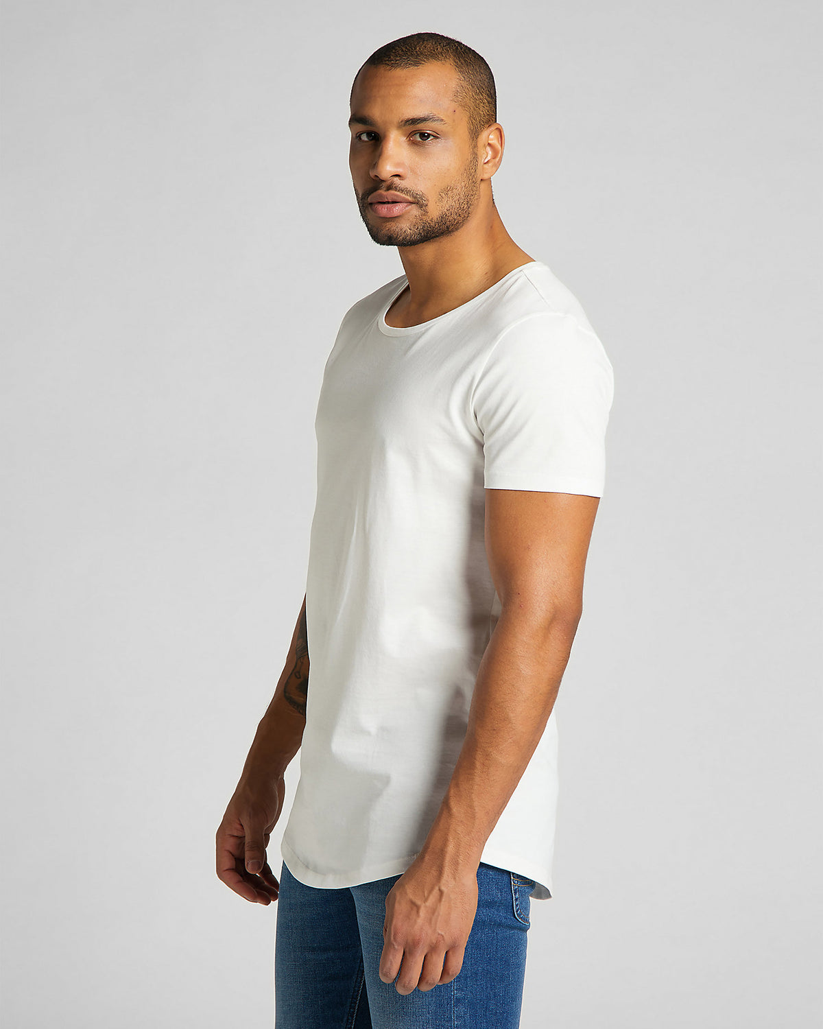 Lee Shaped Tee - Cloud Dancer | Lee T Shirts | JEANSTORE