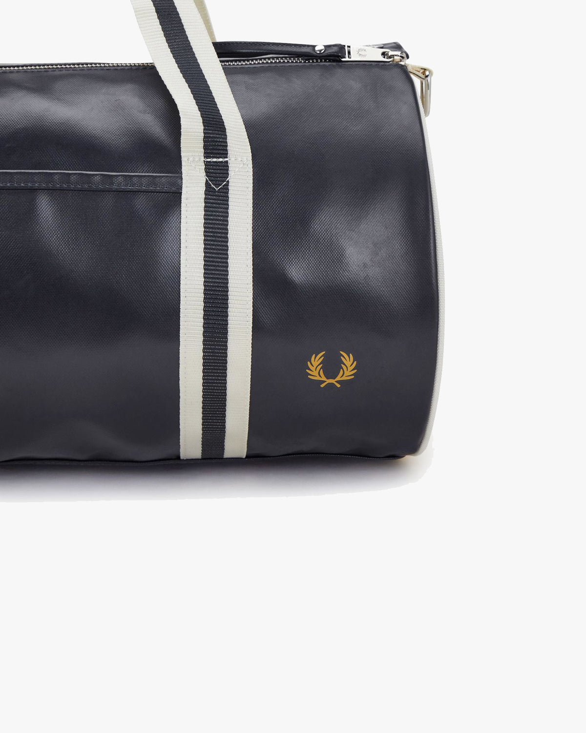 Fred Perry Classic Barrel Bag - Navy / Ecru | Fred Perry Bags | JEANSTORE