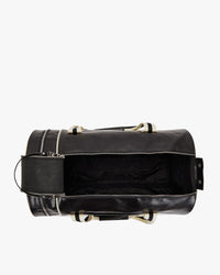 Fred Perry Classic Barrel Bag - Black / Ecru | Fred Perry Bags | JEANSTORE