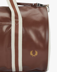Fred Perry Classic Barrel Bag - Tan / Ecru | Fred Perry Bags | JEANSTORE
