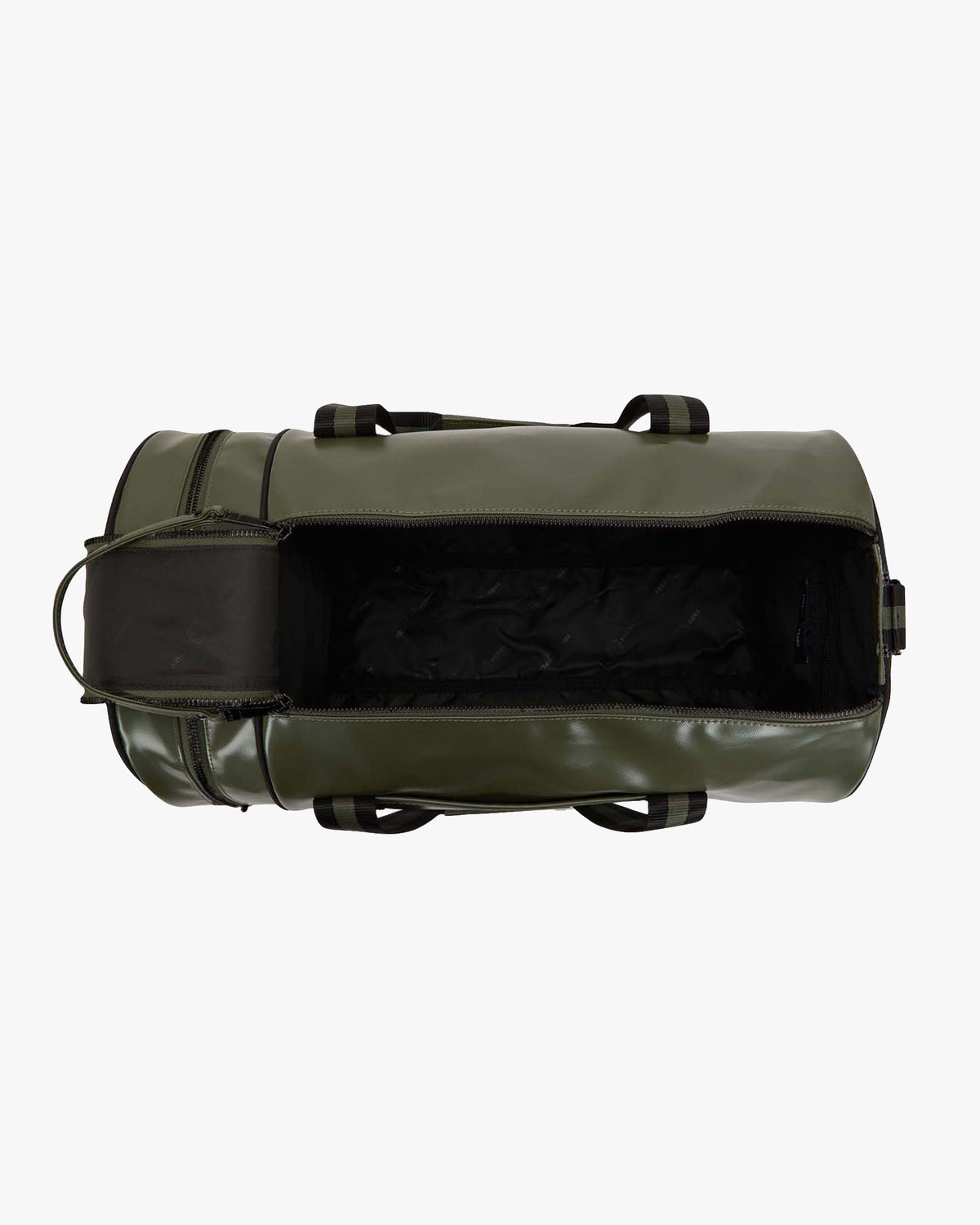 Fred Perry Classic Barrel Bag - Laurel Wreath Green / Black