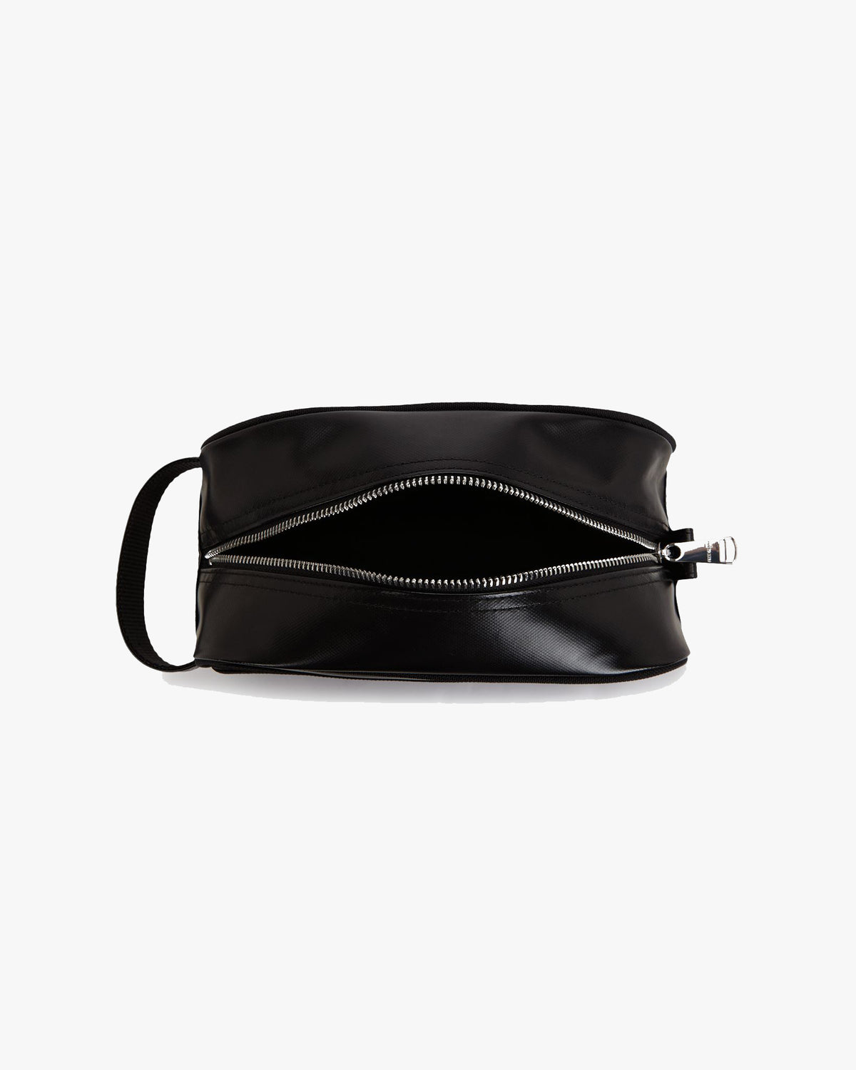 Fred Perry Tonal Coated Polyester Wash Bag - Black / Gold
