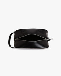 Fred Perry Tonal Coated Polyester Wash Bag - Black / Gold