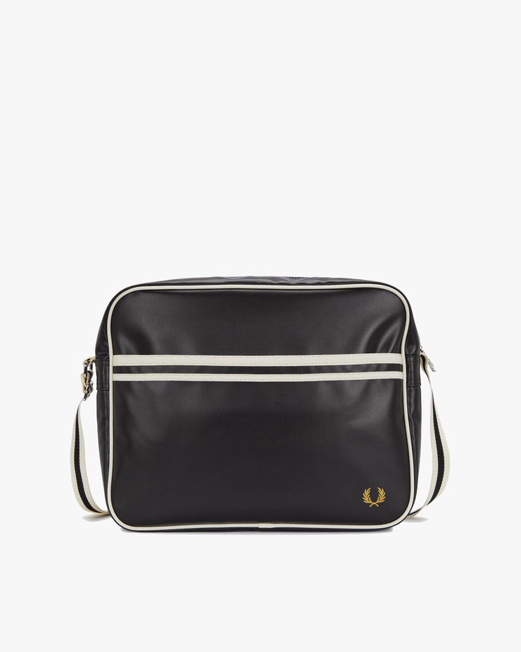 Fred Perry Classic Shoulder Bag - Black / Ecru