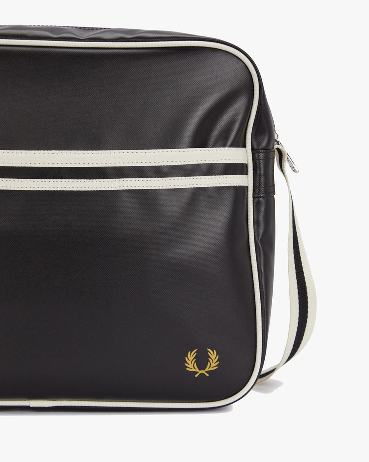 Fred Perry Classic Shoulder Bag - Black / Ecru