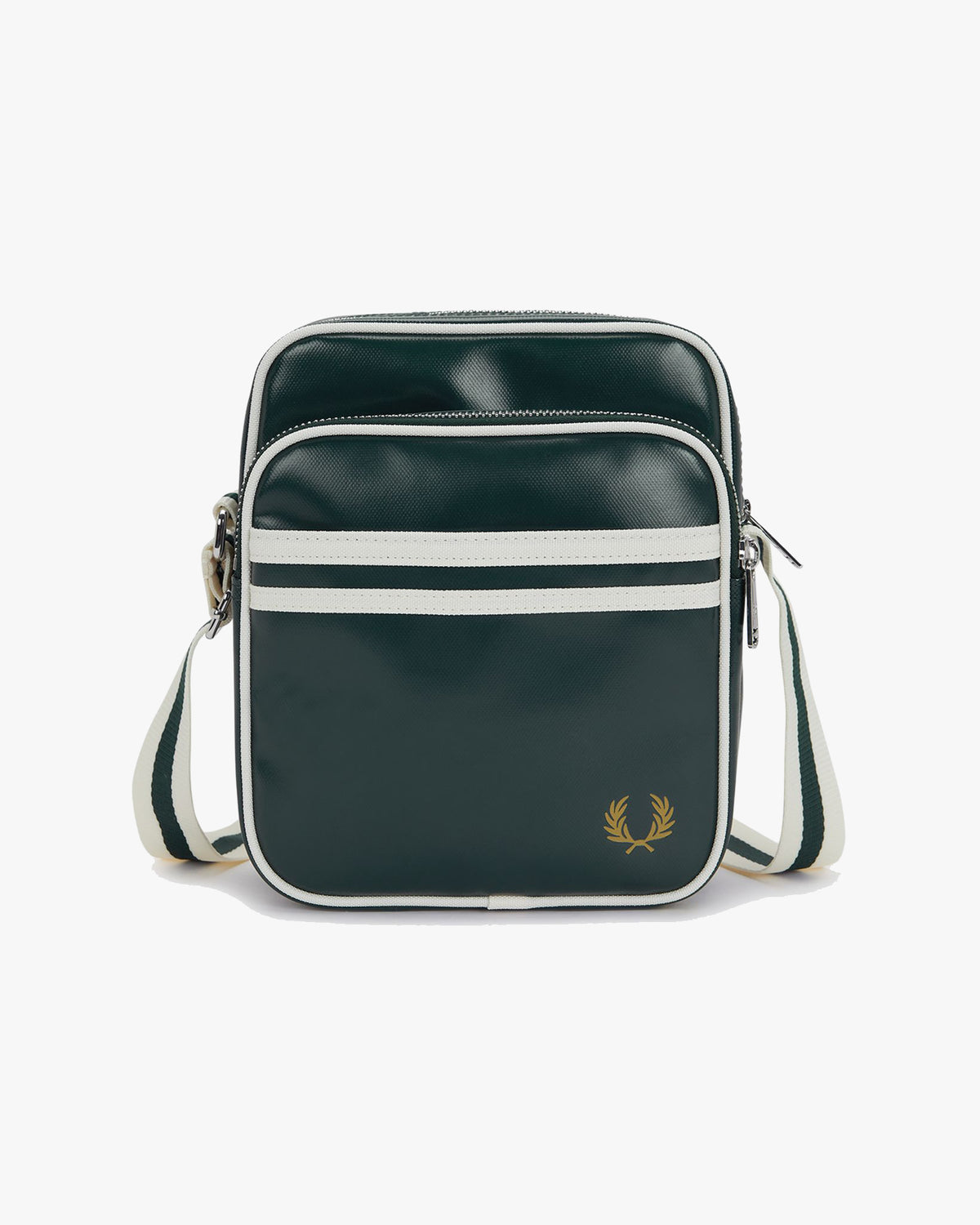 Fred Perry Classic Side Bag - Grassroots / Ecru | Fred Perry Bags | JEANSTORE