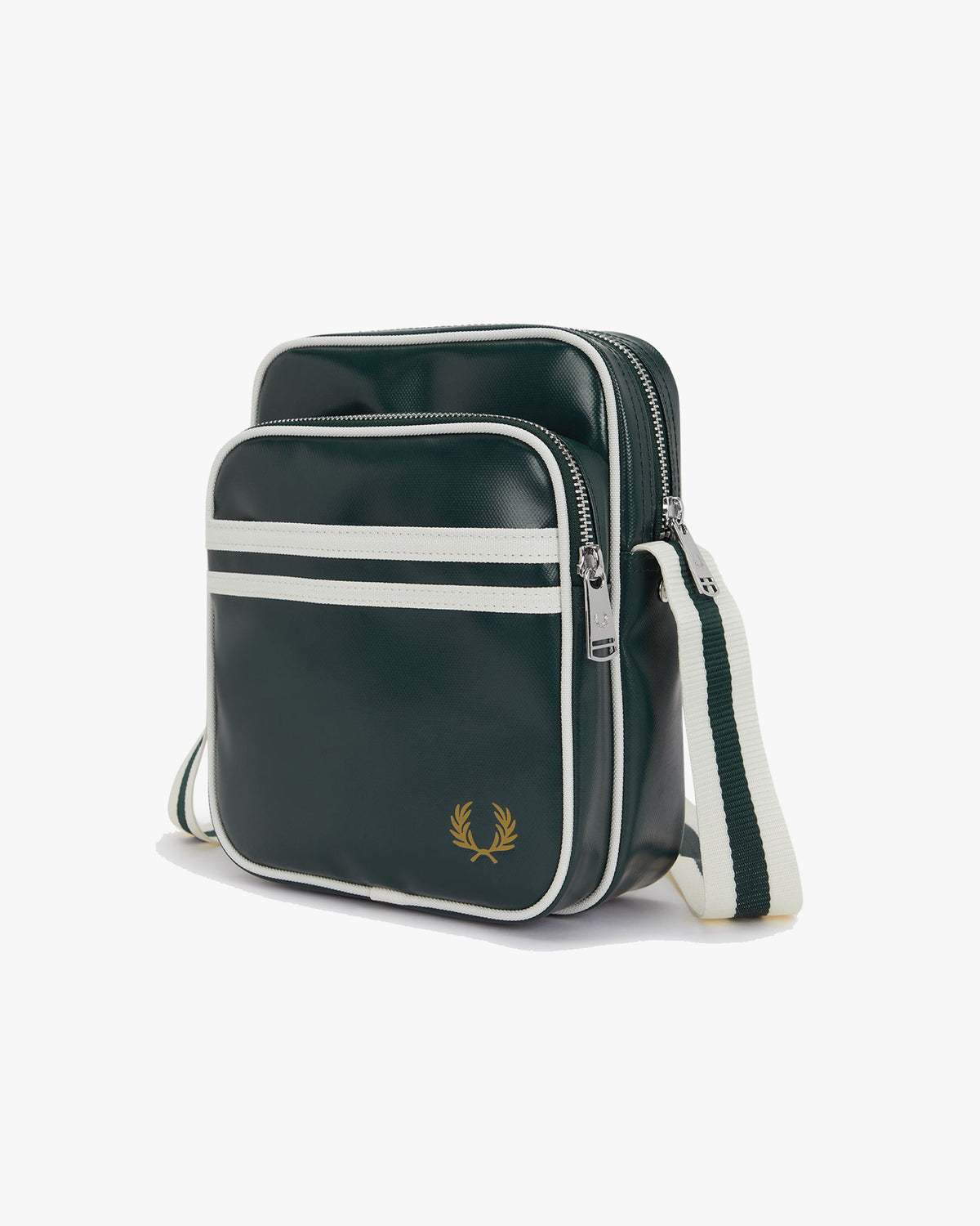 Fred Perry Classic Side Bag - Grassroots / Ecru | Fred Perry Bags | JEANSTORE