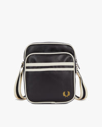 Fred Perry Classic Side Bag - Black / Ecru | Fred Perry Bags | JEANSTORE