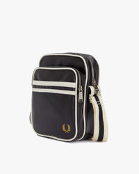 Fred Perry Classic Side Bag - Black / Ecru | Fred Perry Bags | JEANSTORE