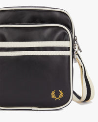 Fred Perry Classic Side Bag - Black / Ecru | Fred Perry Bags | JEANSTORE