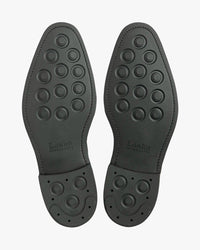 Loake 1880 Classic Aldwych Toe-Cap Oxford Shoe - Black Hatch Grain