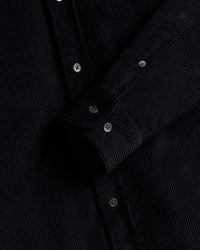 Portuguese Flannel Lobo 2.0 Corduroy Shirt - Black