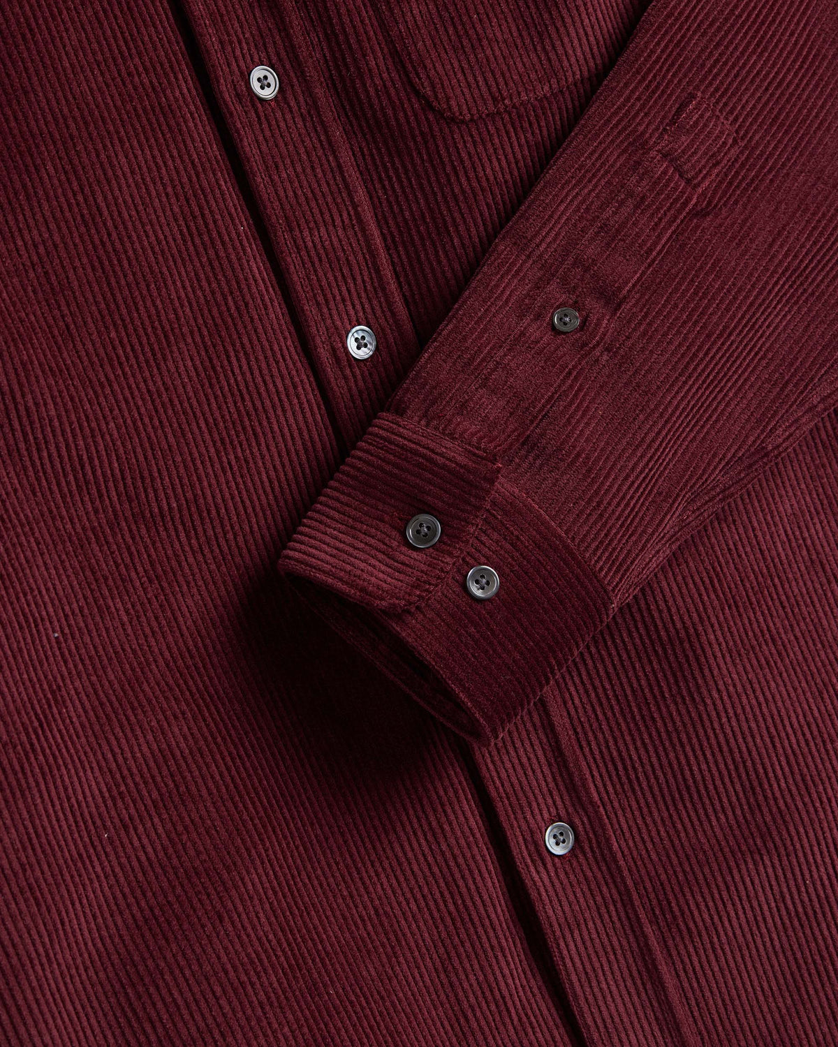 Portuguese Flannel Lobo 2.0 Corduroy Shirt - Bordeaux