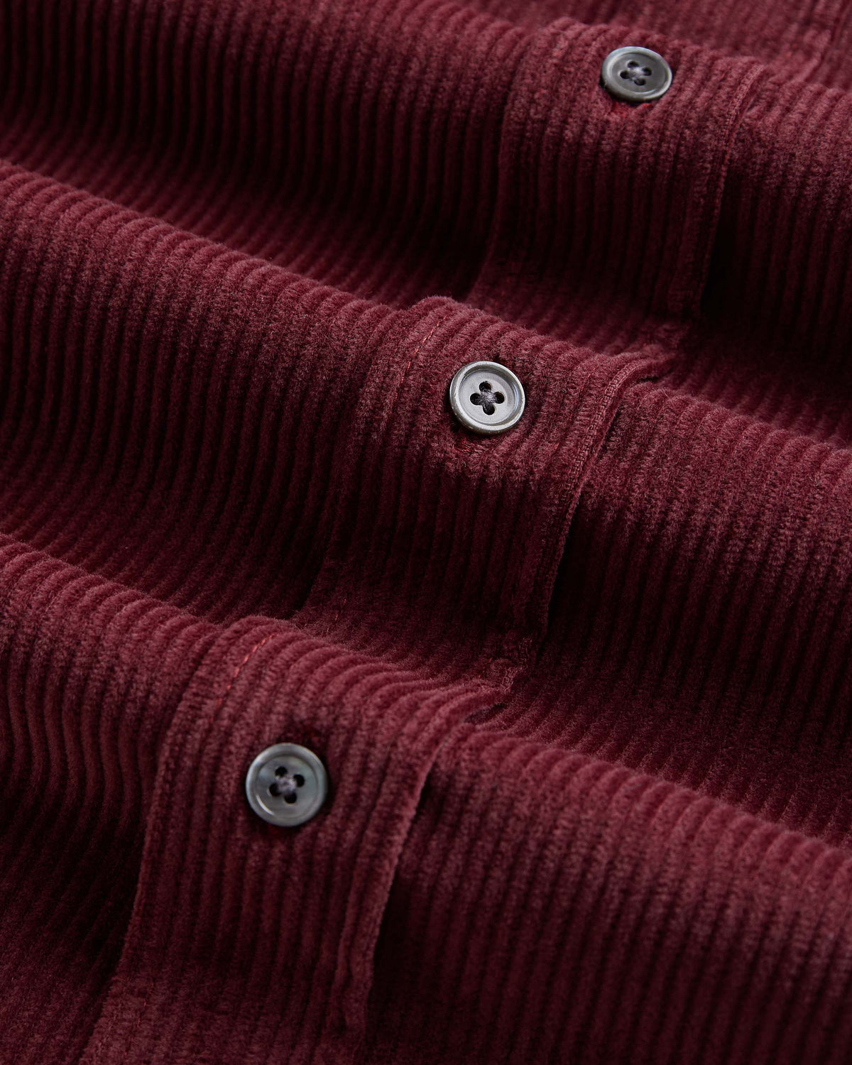 Portuguese Flannel Lobo 2.0 Corduroy Shirt - Bordeaux