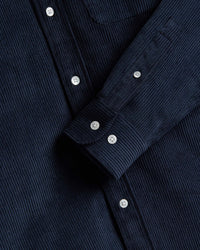 Portuguese Flannel Lobo 2.0 Corduroy Shirt - Navy