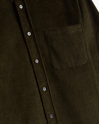 Portuguese Flannel Lobo 2.0 Corduroy Shirt - Olive