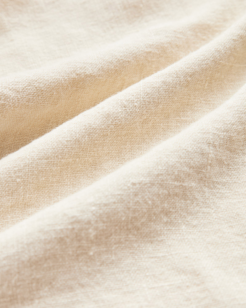 Portuguese Flannel Labura Linen Chore Jacket - Ecru