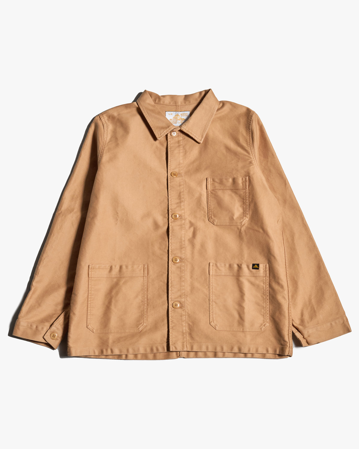 Le Mont St Michel Moleskin Authentic Work Jacket - Kraft