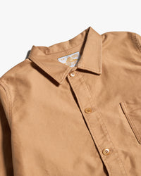 Le Mont St Michel Moleskin Authentic Work Jacket - Kraft