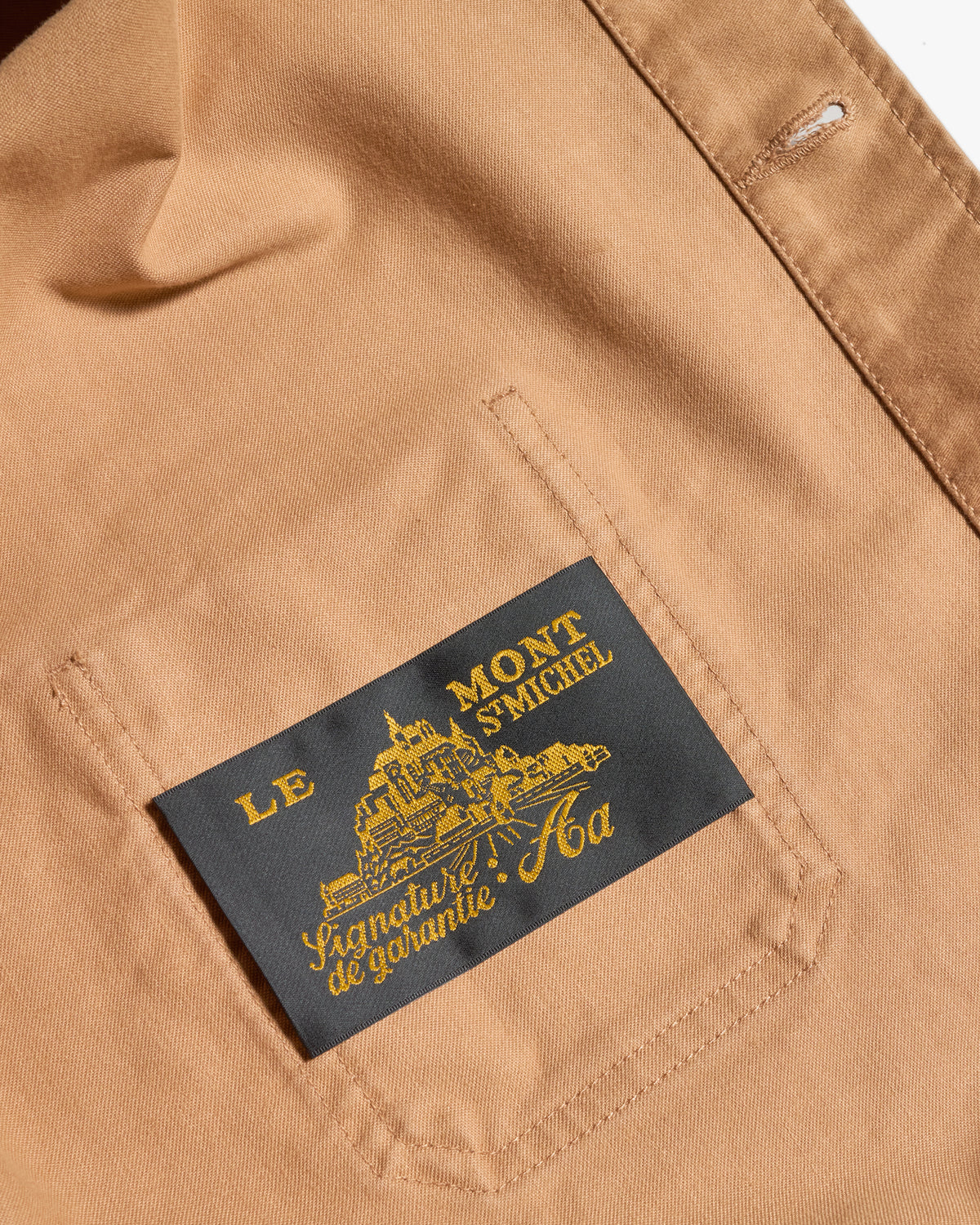 Le Mont St Michel Moleskin Authentic Work Jacket - Kraft