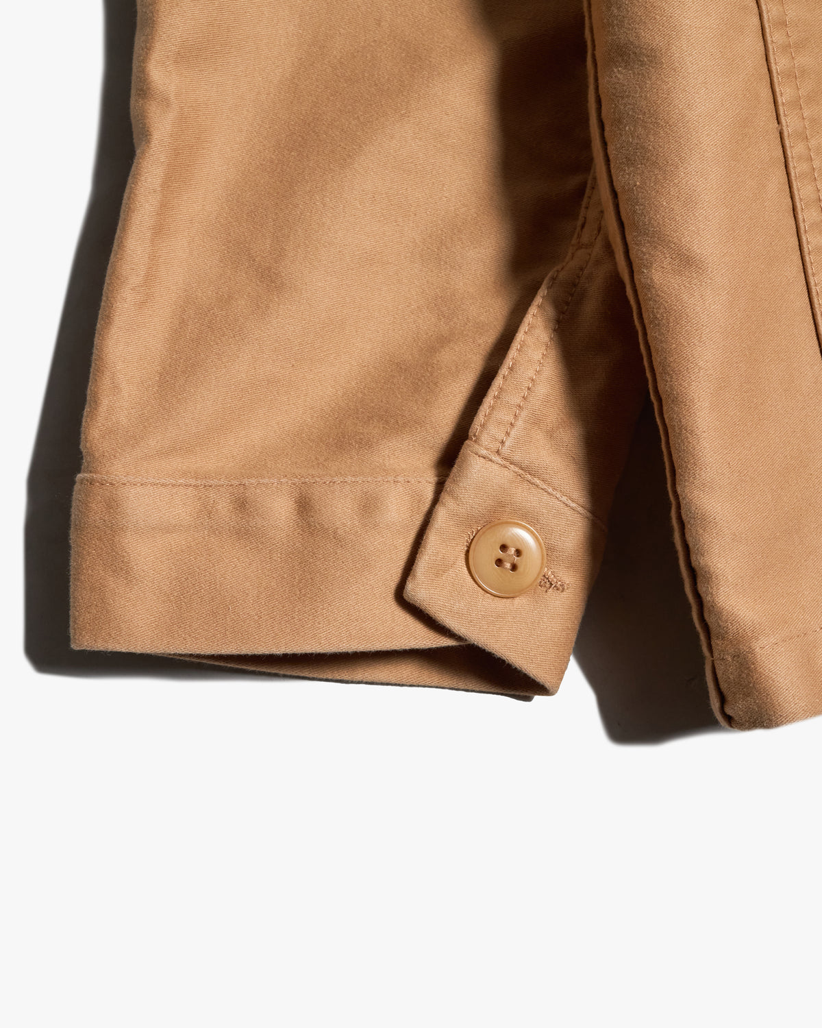 Le Mont St Michel Moleskin Authentic Work Jacket - Kraft