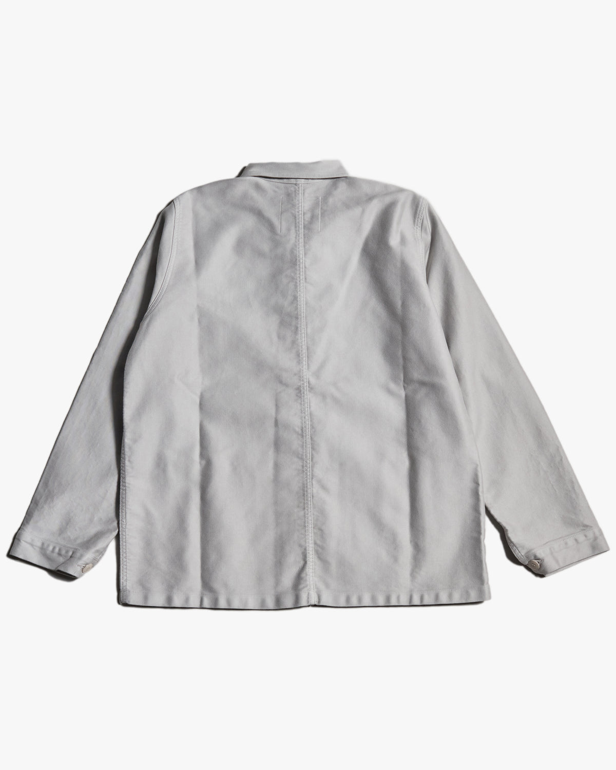 Le Mont St Michel Moleskin Authentic Work Jacket - Light Grey | Le Mont St Michel Jackets & Coats | JEANSTORE