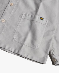 Le Mont St Michel Moleskin Authentic Work Jacket - Light Grey | Le Mont St Michel Jackets & Coats | JEANSTORE
