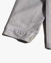 Le Mont St Michel Moleskin Authentic Work Jacket - Light Grey | Le Mont St Michel Jackets & Coats | JEANSTORE