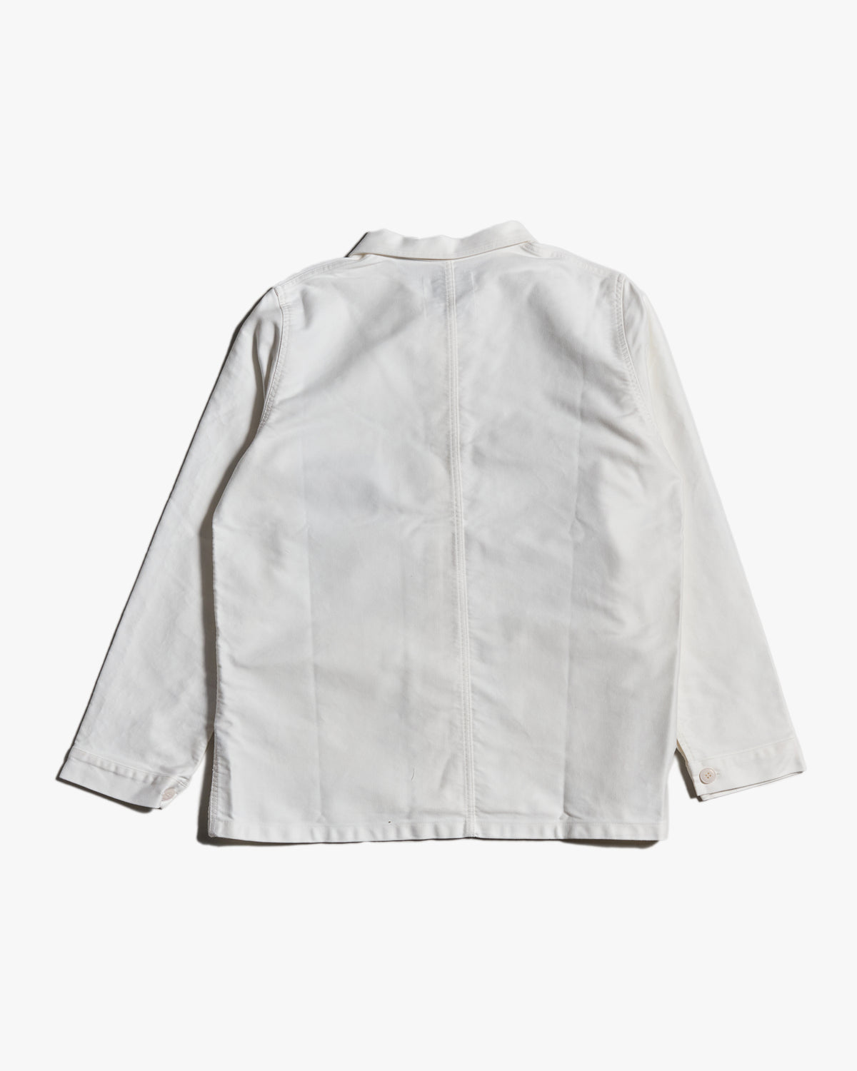 Le Mont St Michel Moleskin Authentic Work Jacket - Off White
