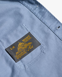 Le Mont St Michel Moleskin Authentic Work Jacket - Sky | Le Mont St Michel Jackets & Coats | JEANSTORE