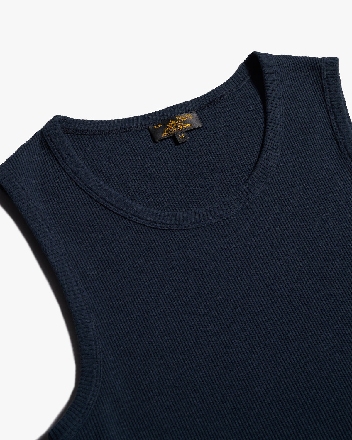 Le Mont St Michel Timmy Marcel Tank Top - Navy | Le Mont St Michel T Shirts | Jeanstore