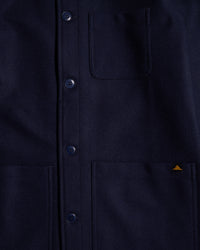 Le Mont St Michel Victorien Wool Work Jacket - Navy | Le Mont St Michel Jackets & Coats | Jeanstore