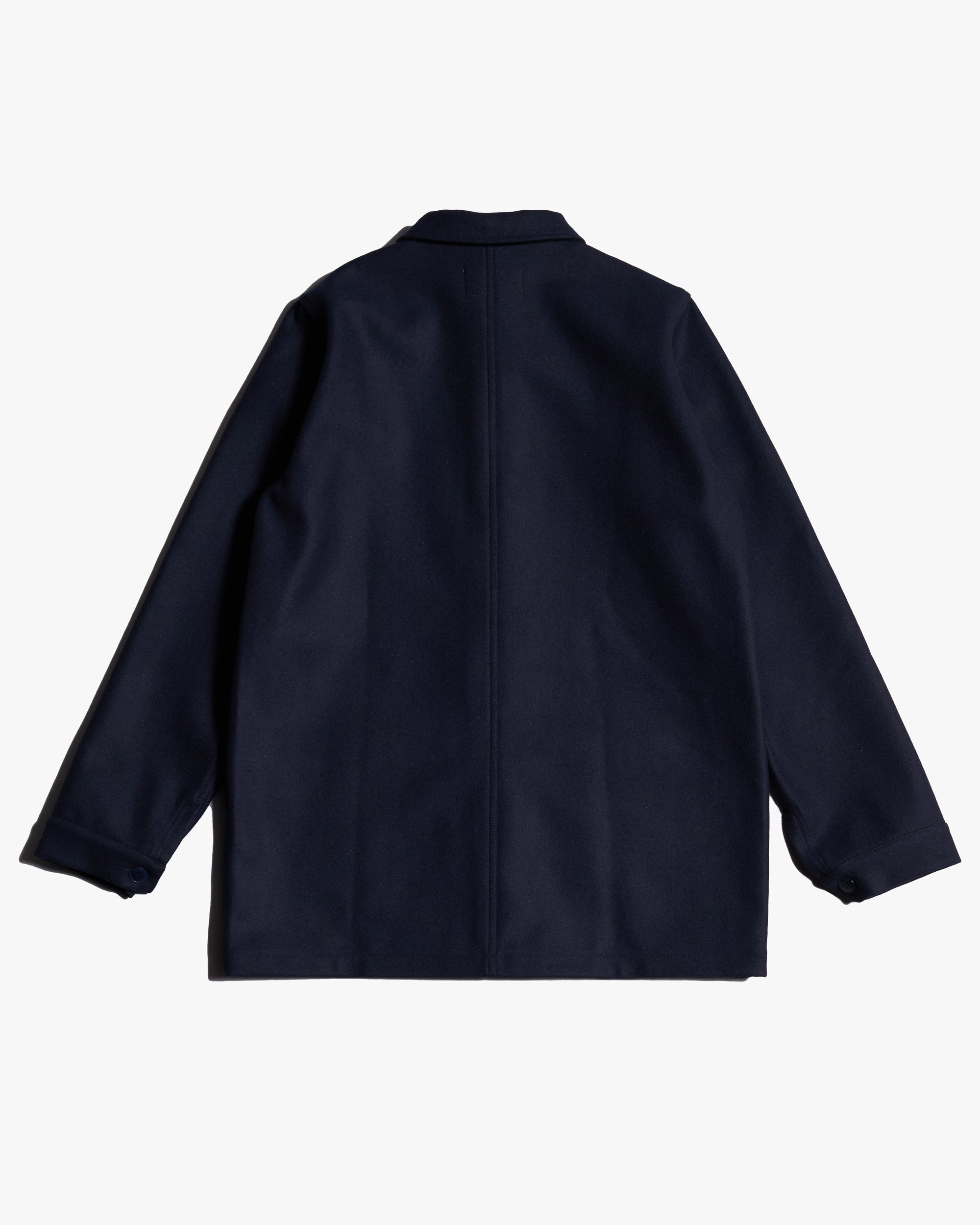 希少 英国製 SCIENCE LONDON × SHIPS ウールジャケット S Le Mont St Michel Victorien Wool Work Jacket - Navy