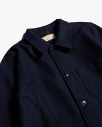 Le Mont St Michel Victorien Wool Work Jacket - Navy | Le Mont St Michel Jackets & Coats | Jeanstore