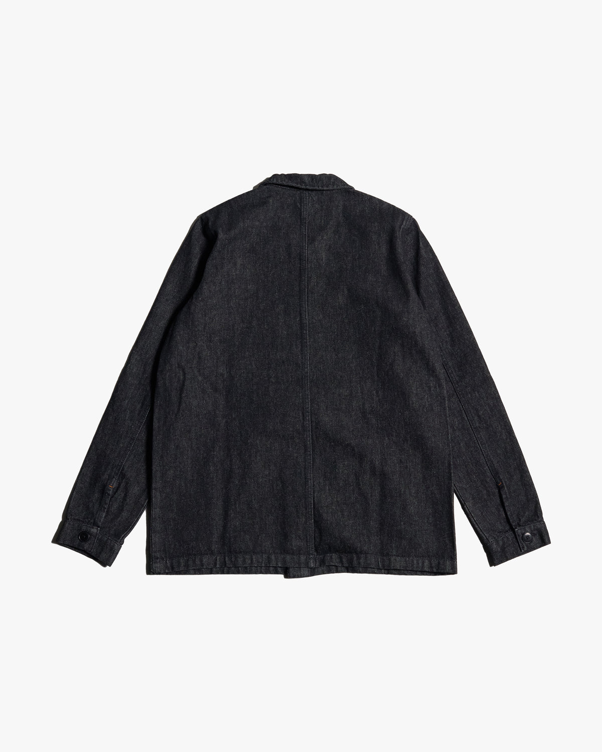 Le Mont St Michel Valmon Denim Work Jacket - Black