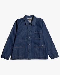 Le Mont St Michel Valmon Denim Work Jacket - Denim | Le Mont St Michel Jackets & Coats | JEANSTORE